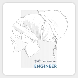 Trust me i am an engineer Sticker